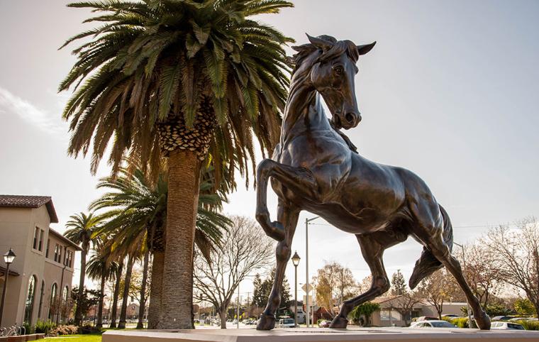 Bronco Statue