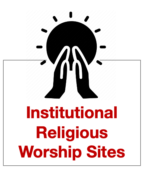 Institutional Religious Worship Sites Graphic
