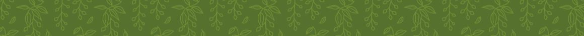 Decorative green color bar with a wisteria pattern 