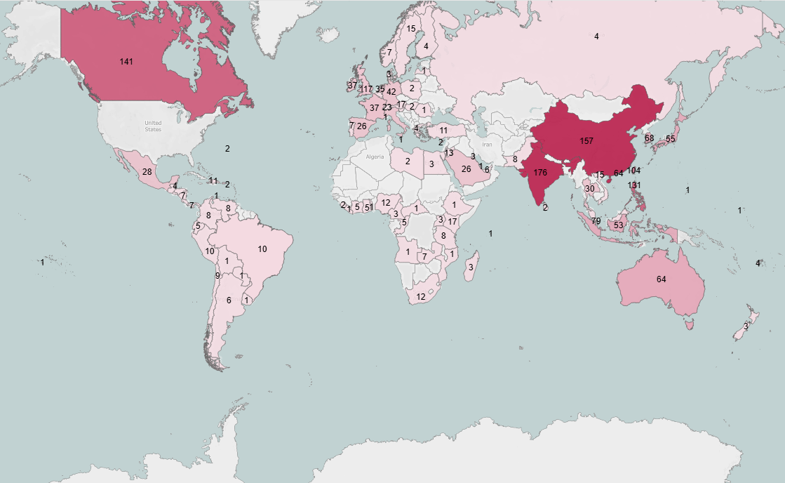 Alumni Maps