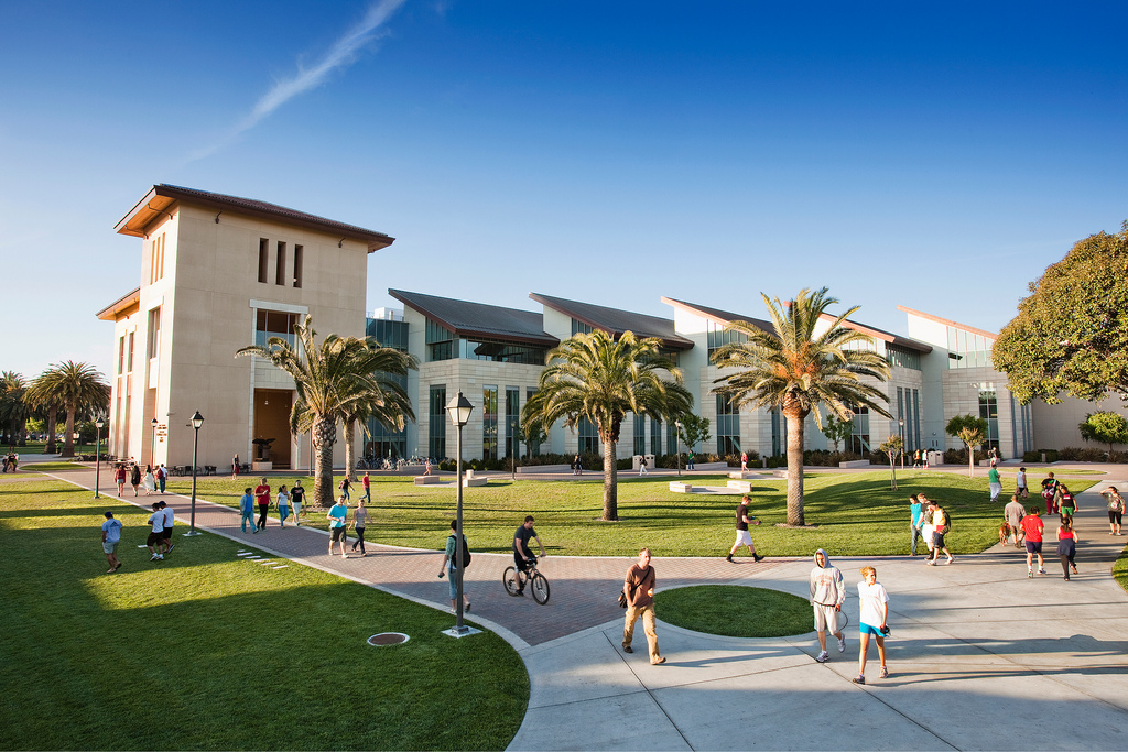 Santa Clara’s 194,000-square-foot library has 25 study rooms, three terraces, three video viewing and taping rooms, and 1,100 reader seats.